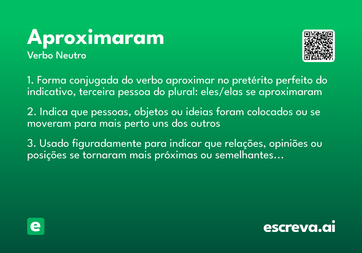 aproximaram