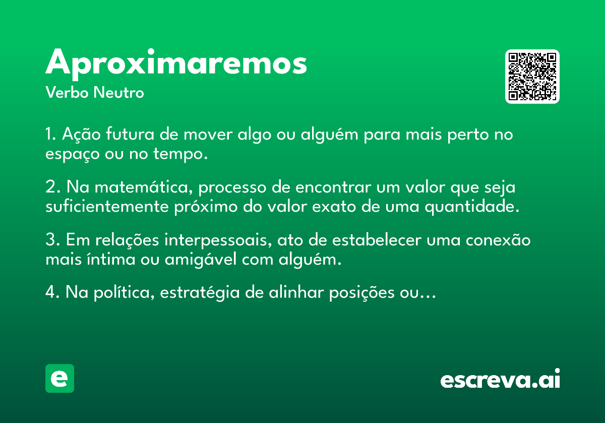aproximaremos