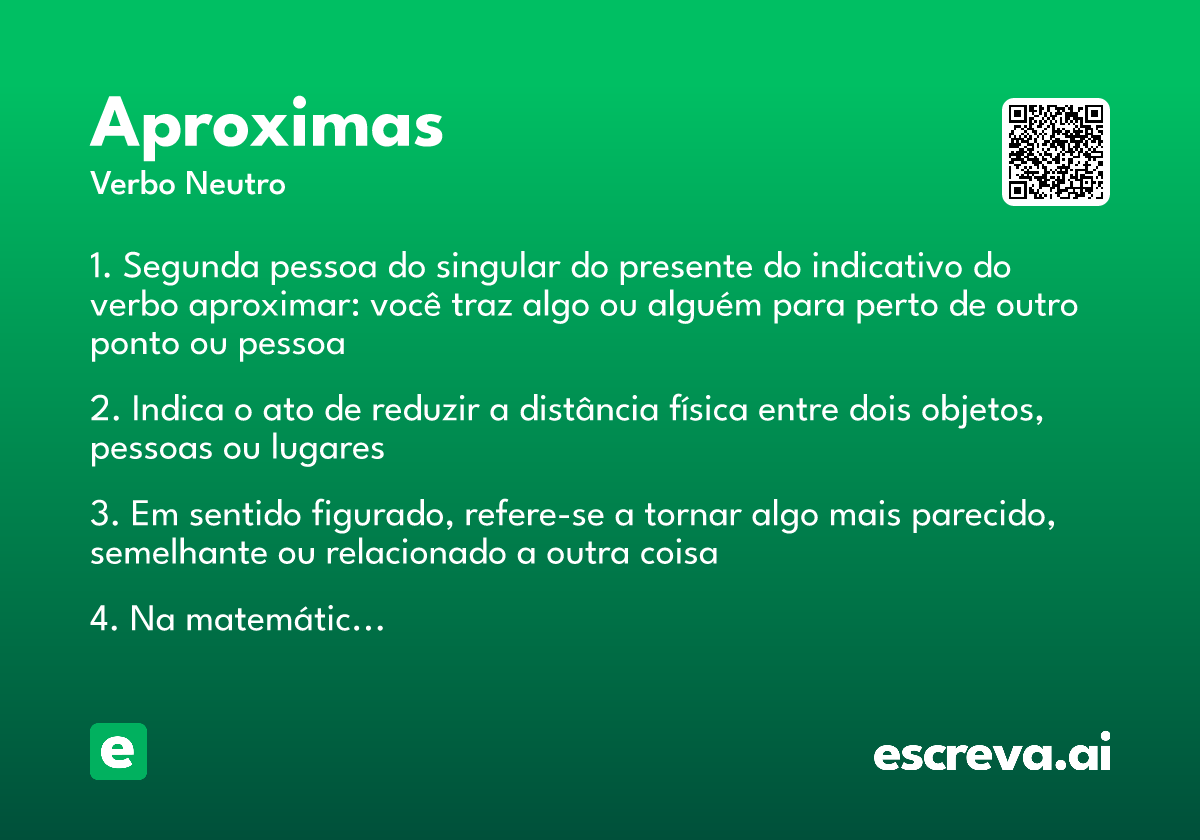 aproximas