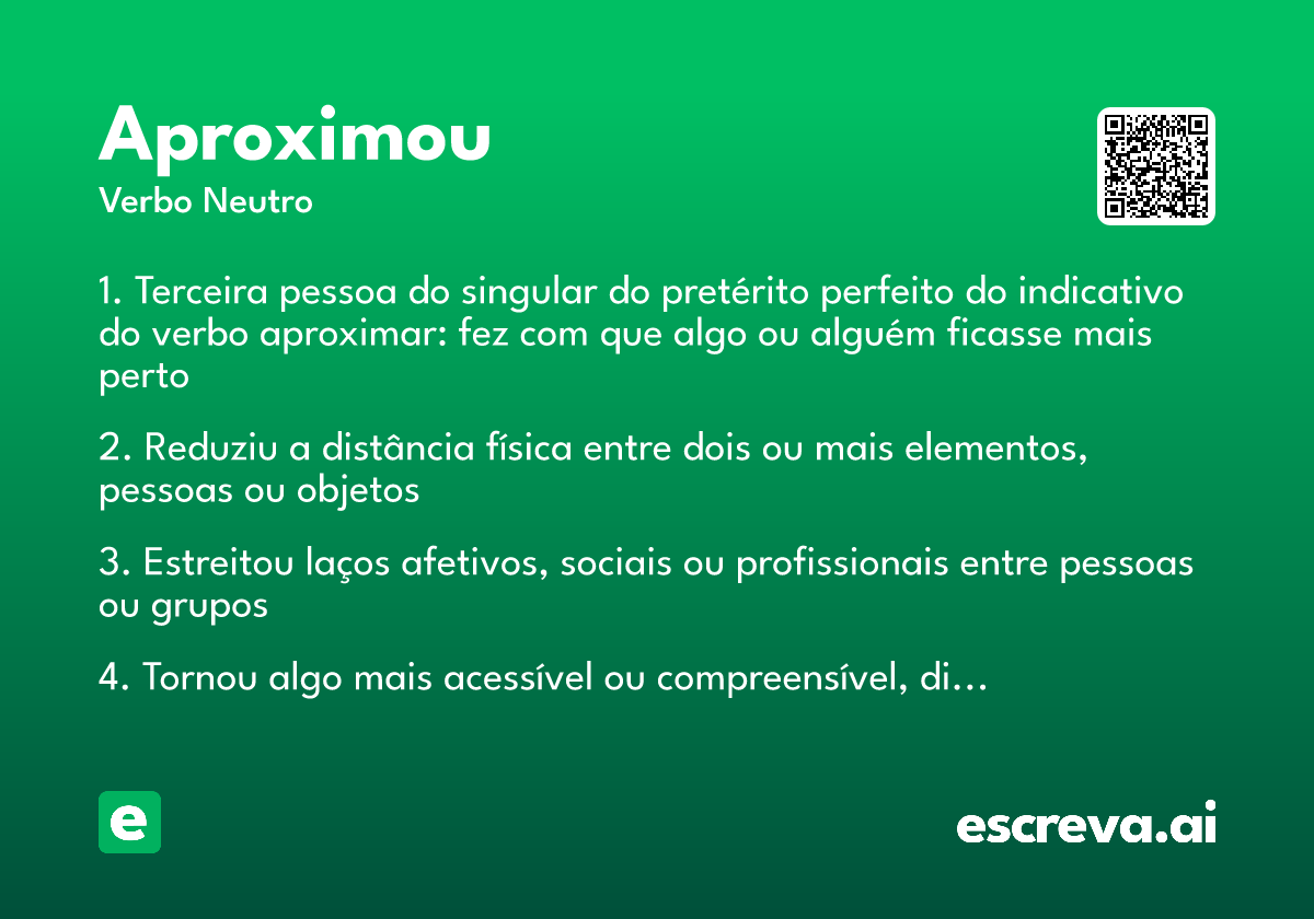 aproximou
