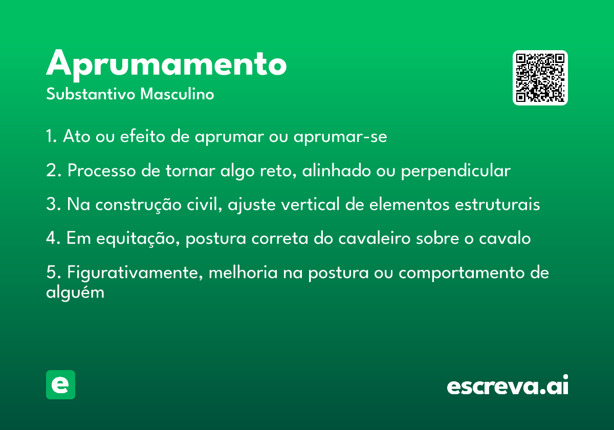 aprumamento
