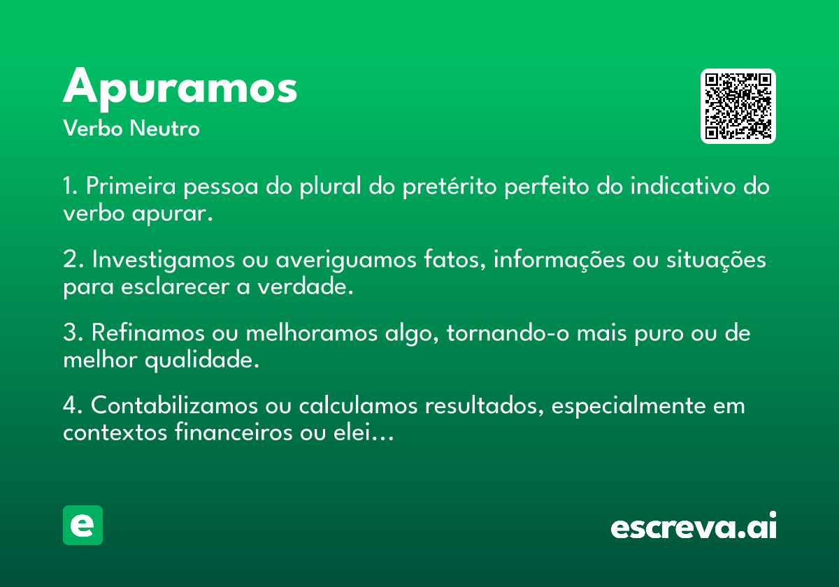 apuramos