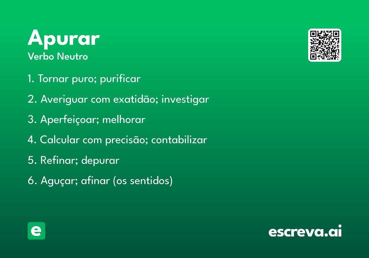 apurar