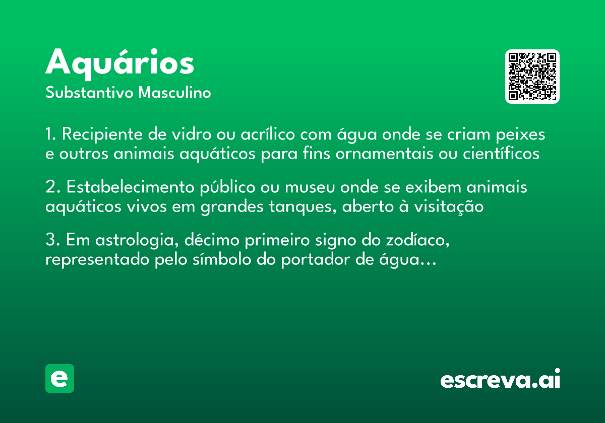 aquários