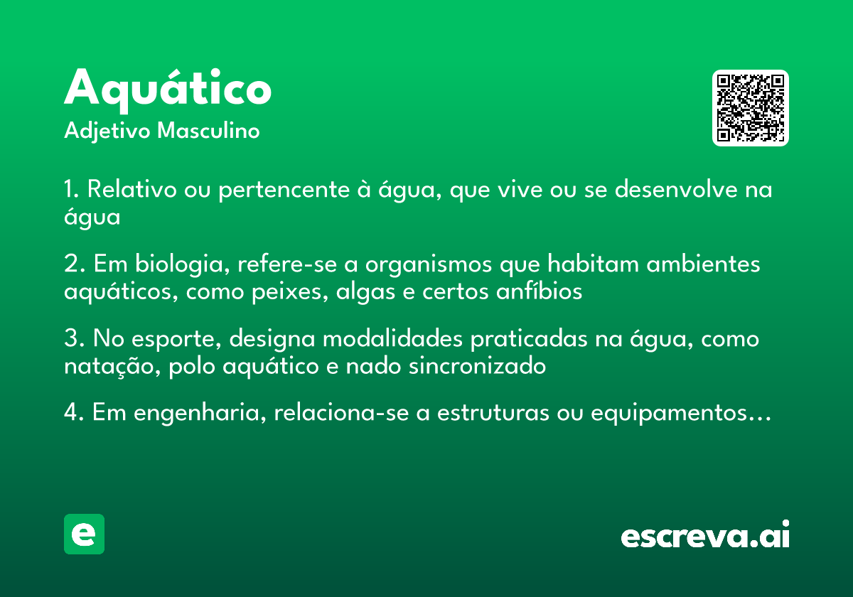 aquático