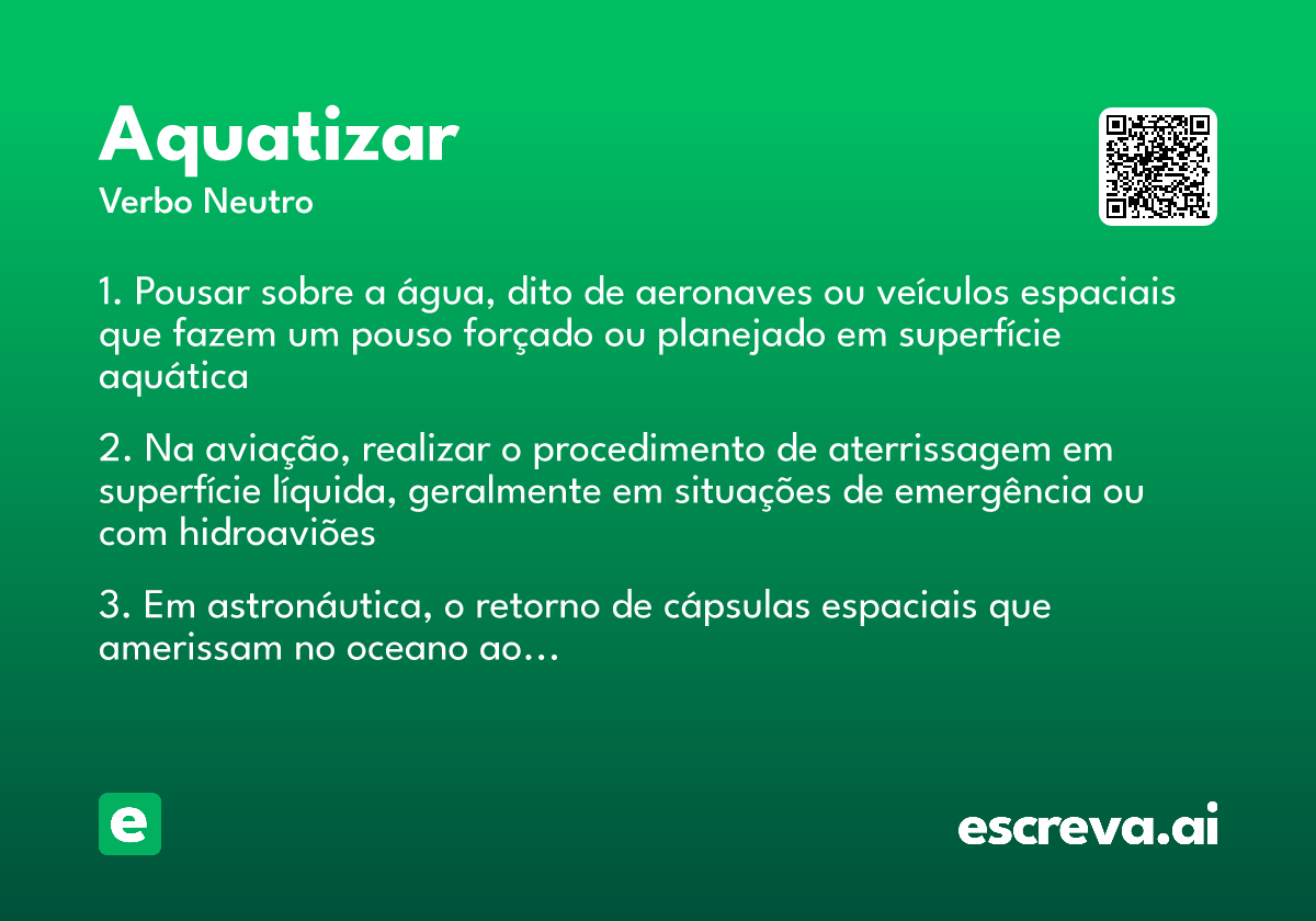 aquatizar