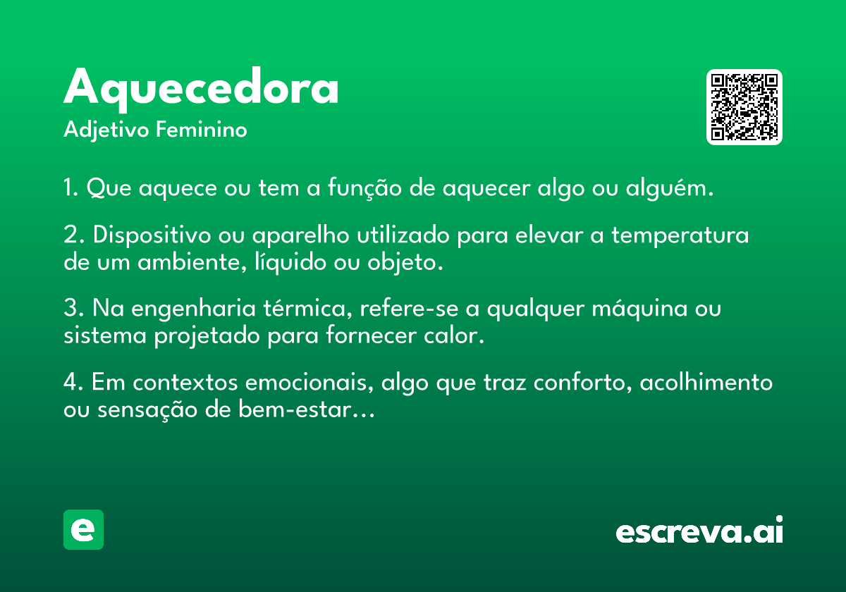 aquecedora