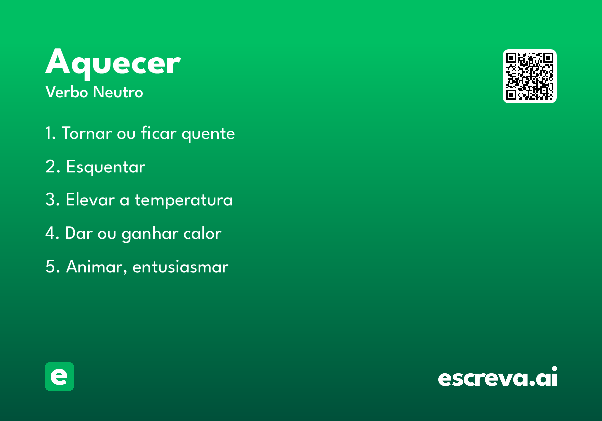 aquecer
