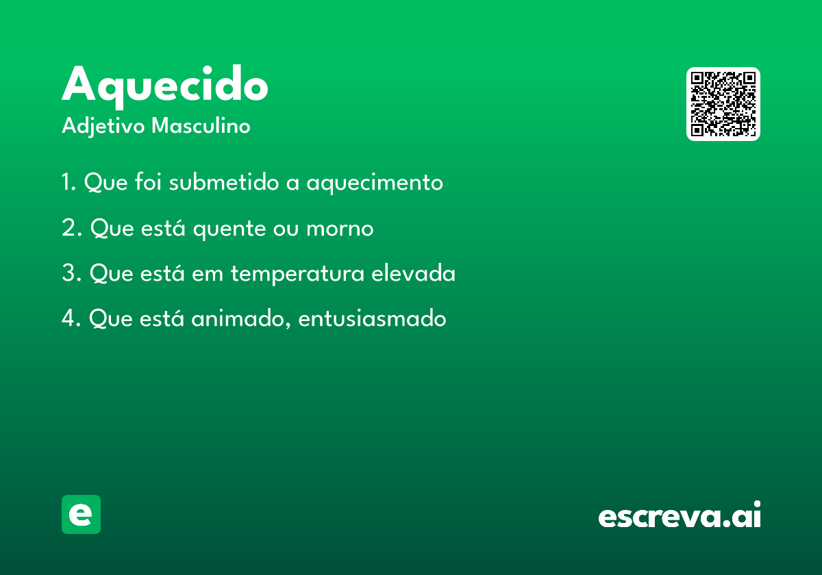 aquecido