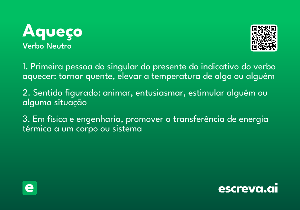aqueço