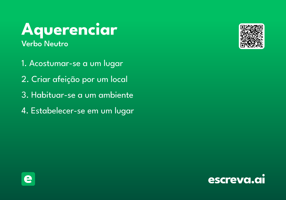 aquerenciar