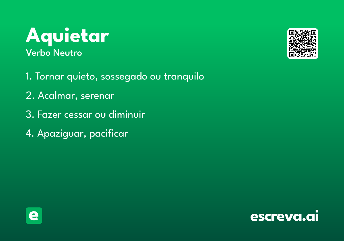 aquietar