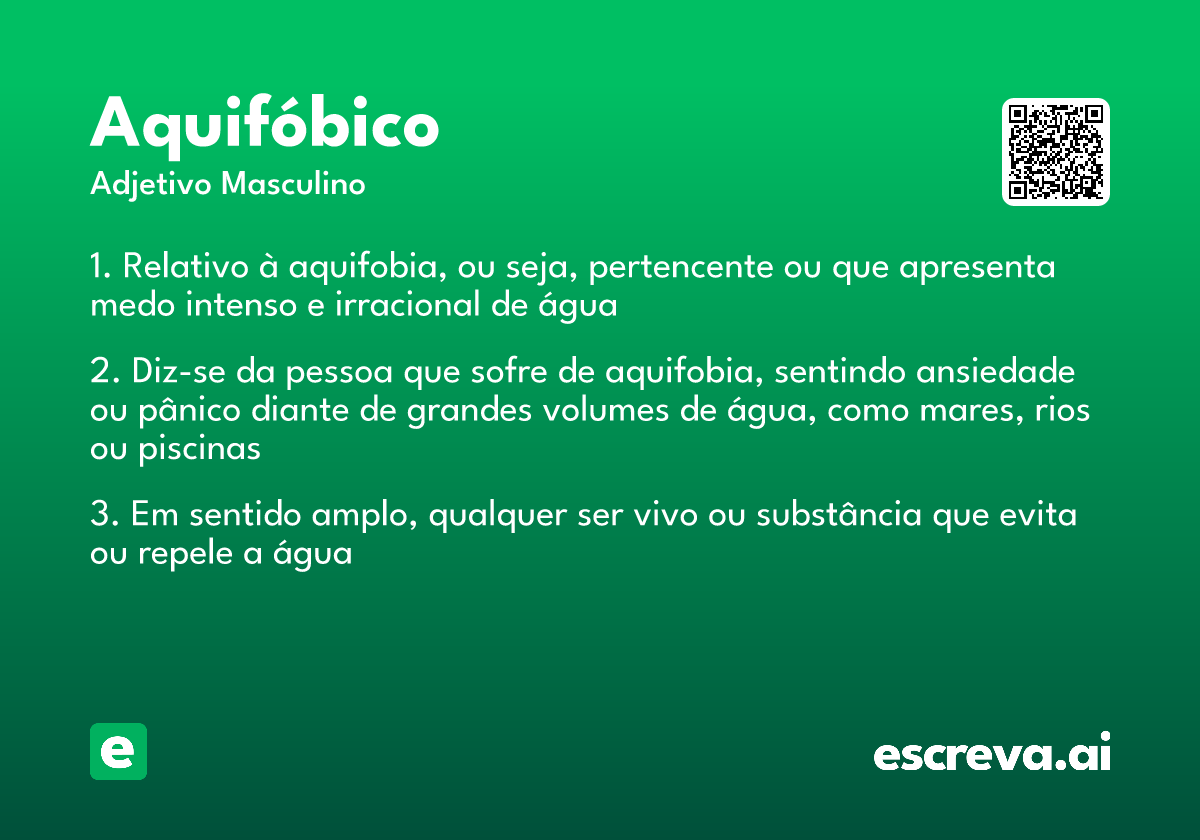 aquifóbico