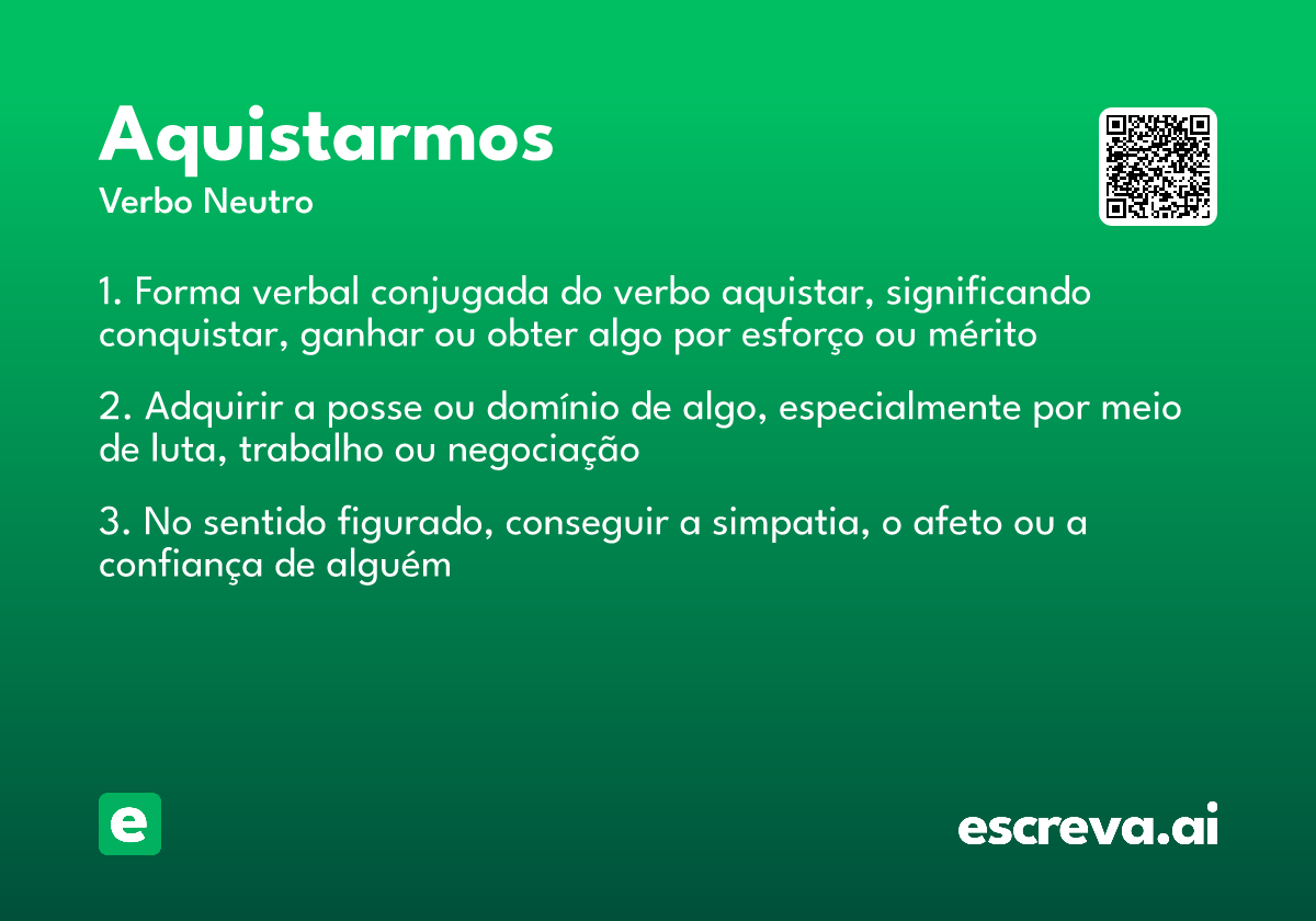 aquistarmos