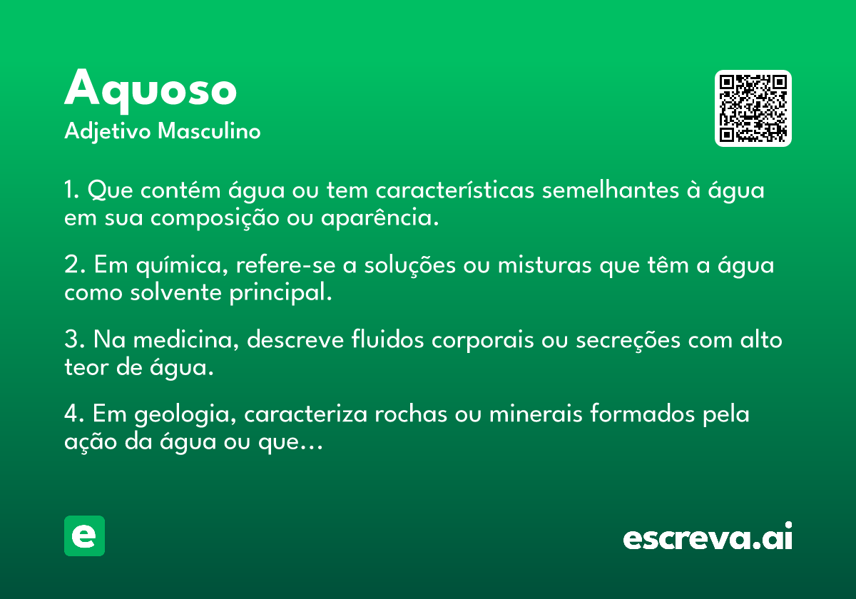 aquoso