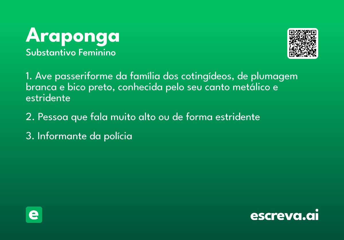 araponga