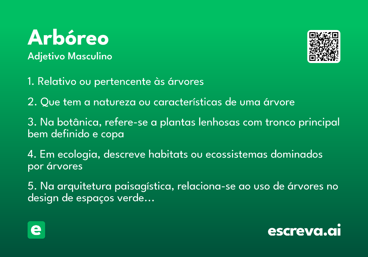 arbóreo