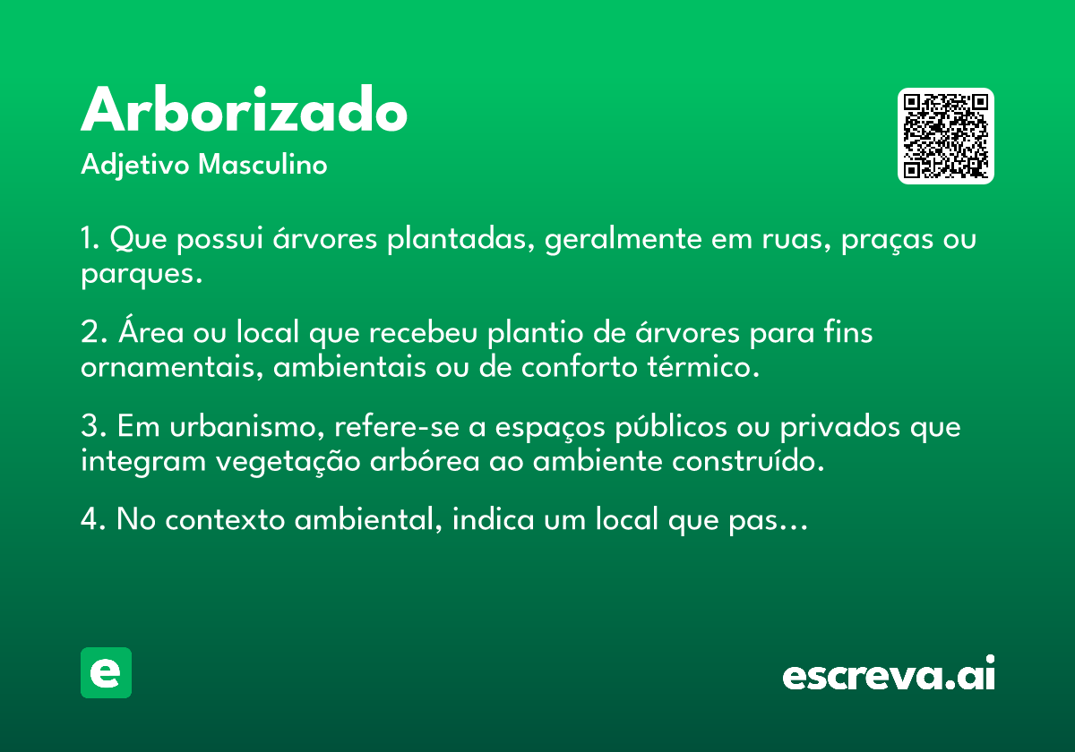 arborizado