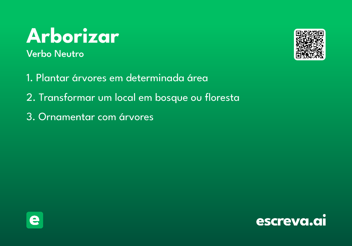 arborizar