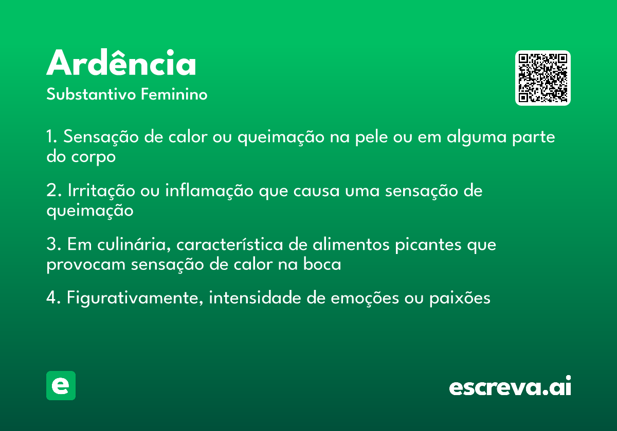 ardência