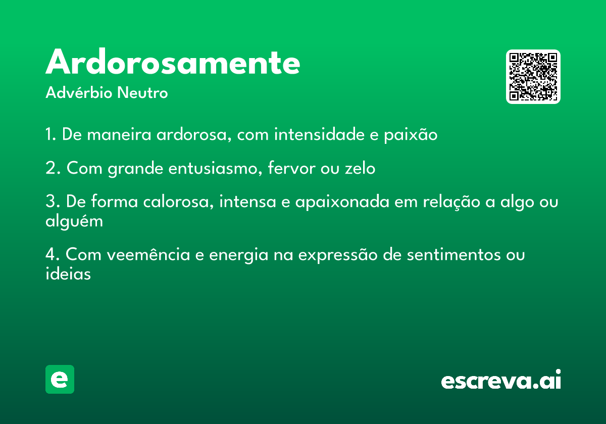 ardorosamente