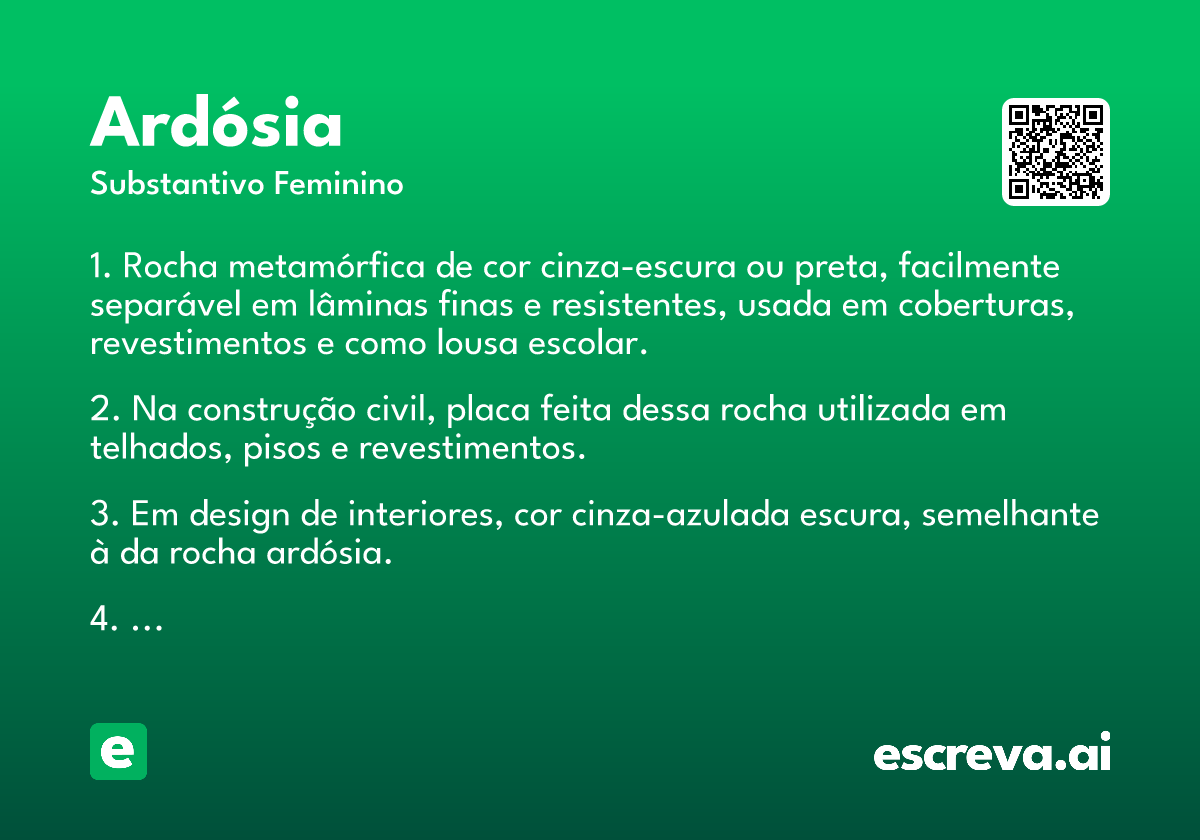ardósia