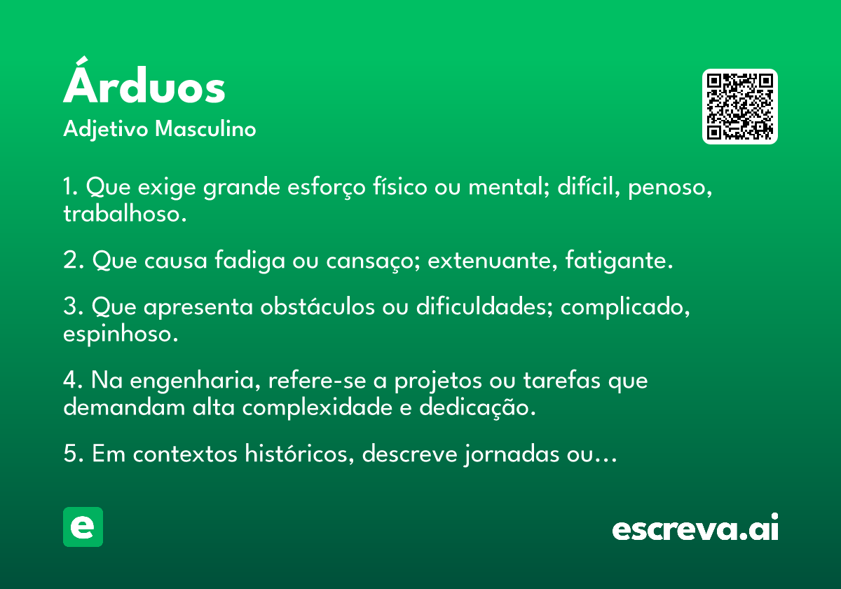 árduos