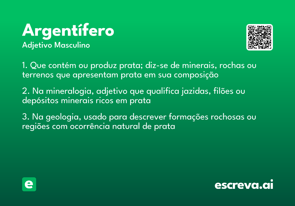 argentífero