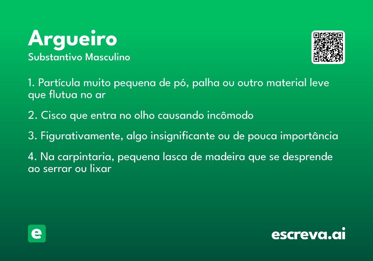 argueiro