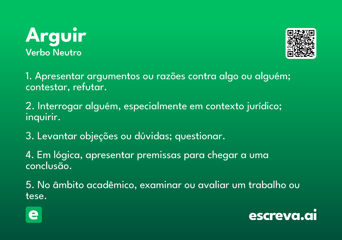 arguir