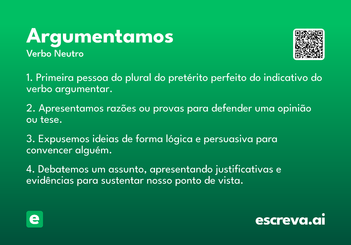argumentamos