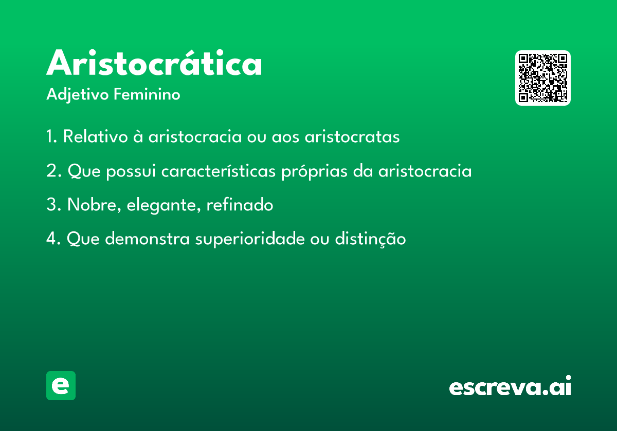 aristocrática