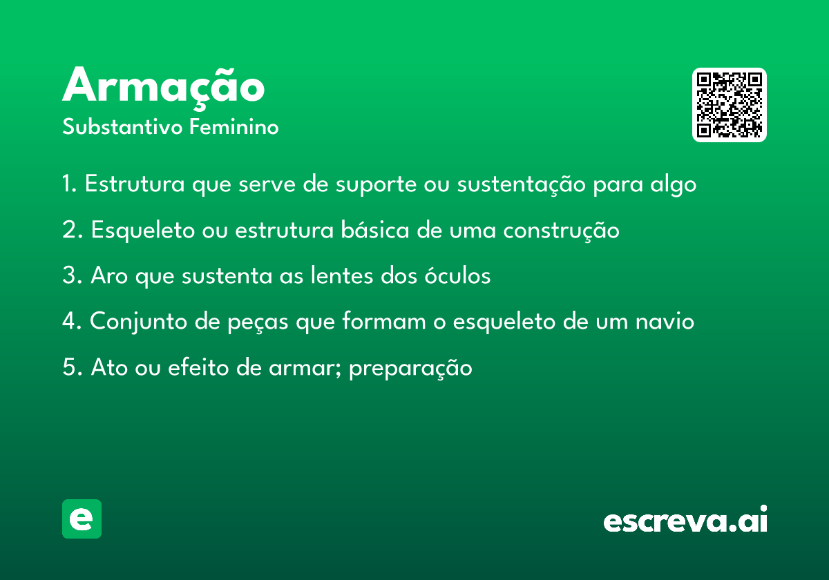 armação