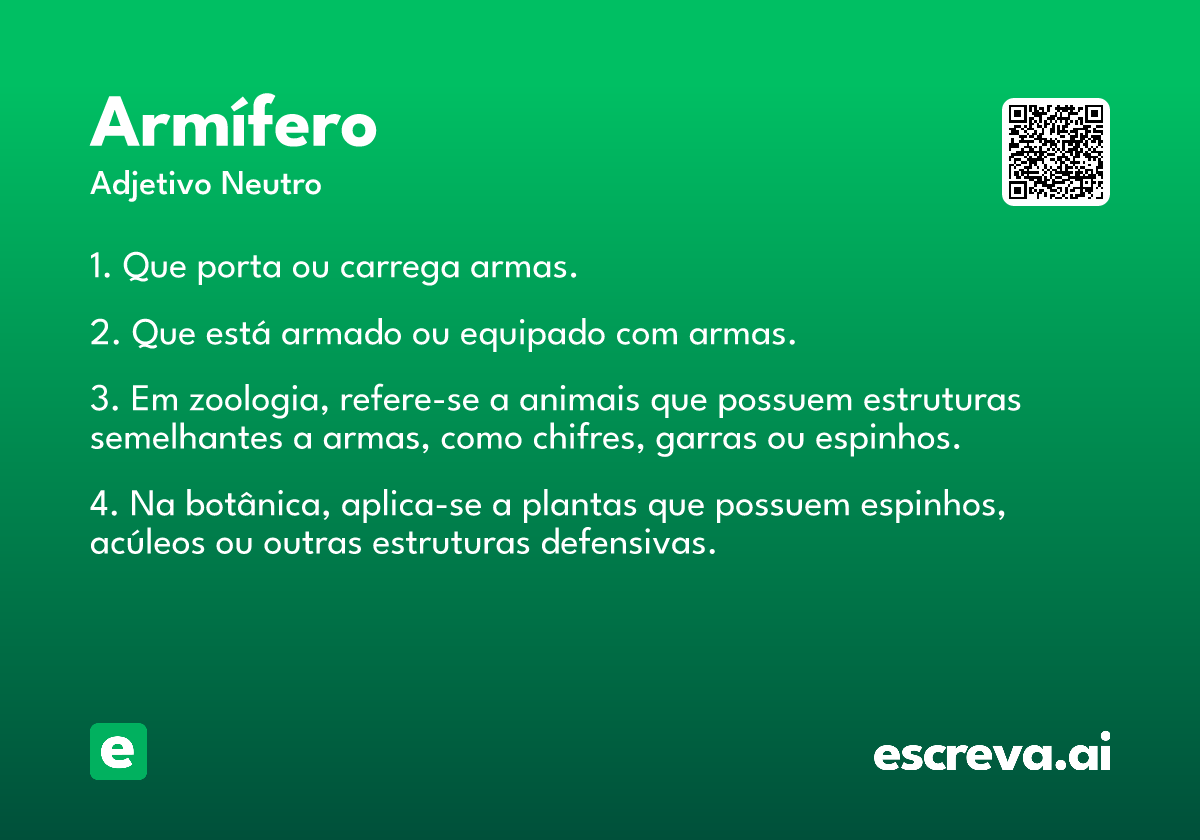armífero