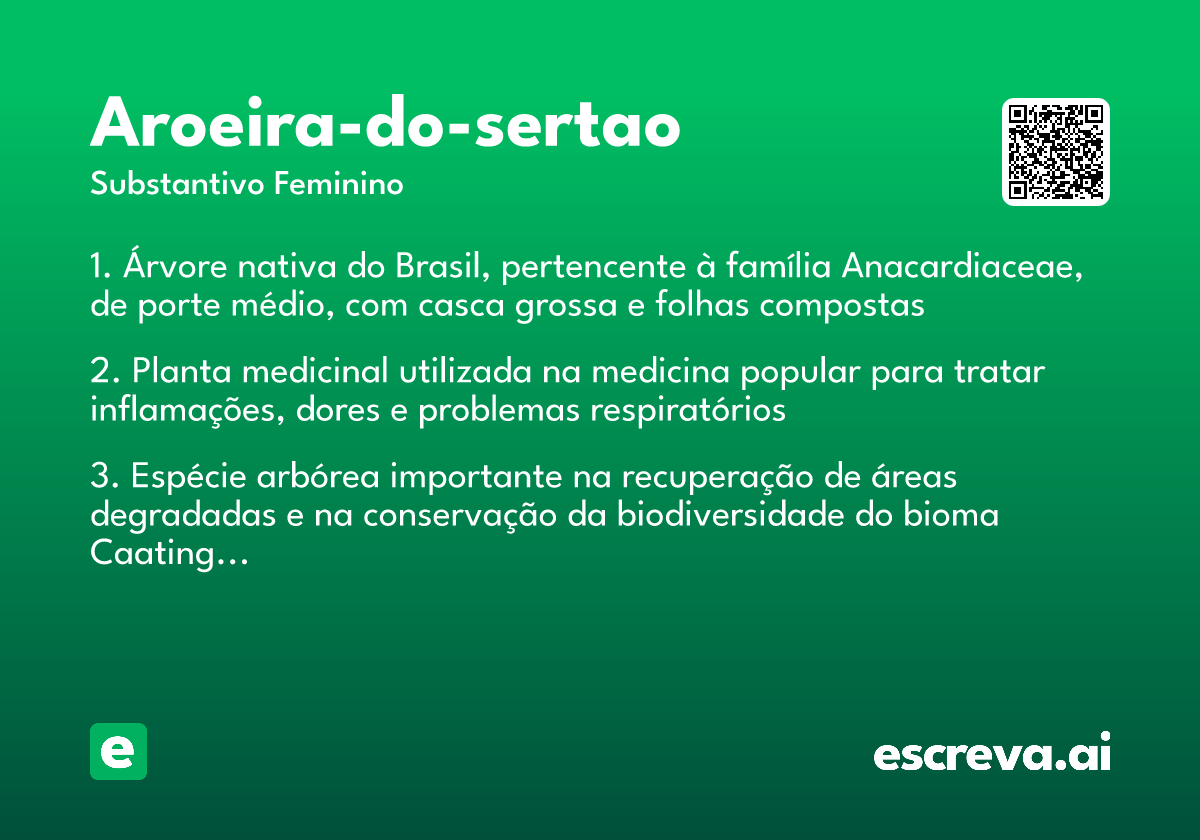 aroeira-do-sertao
