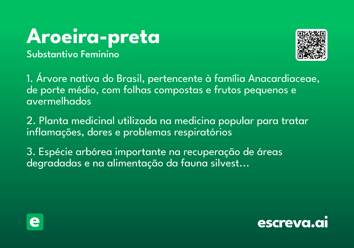 aroeira-preta