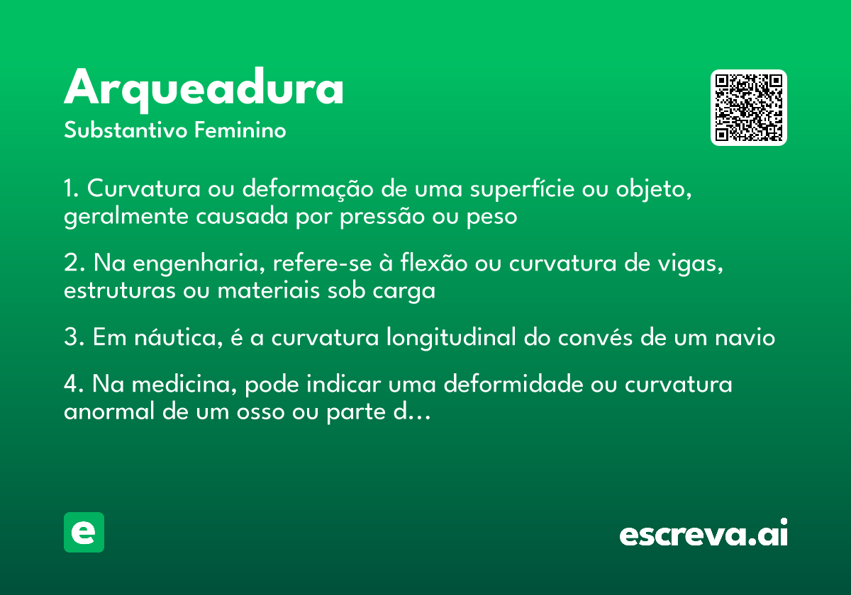 arqueadura