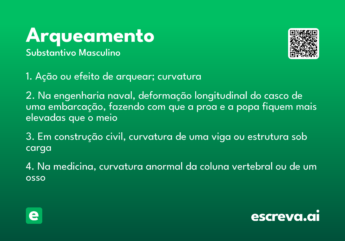 arqueamento