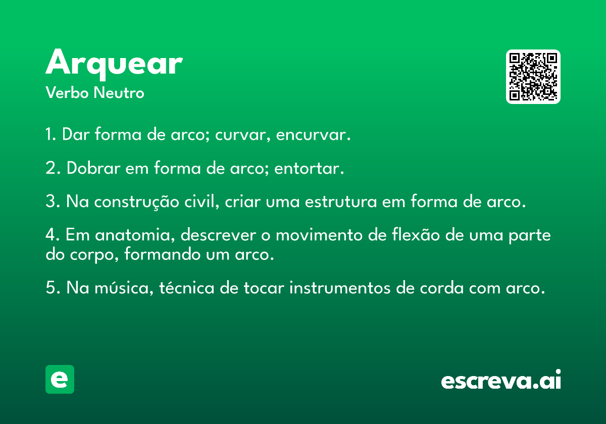 arquear