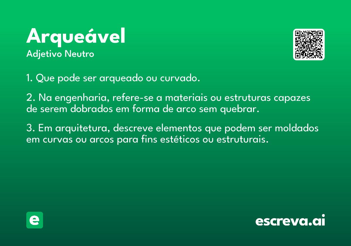 arqueável