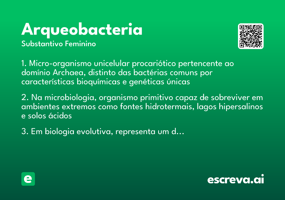 arqueobacteria