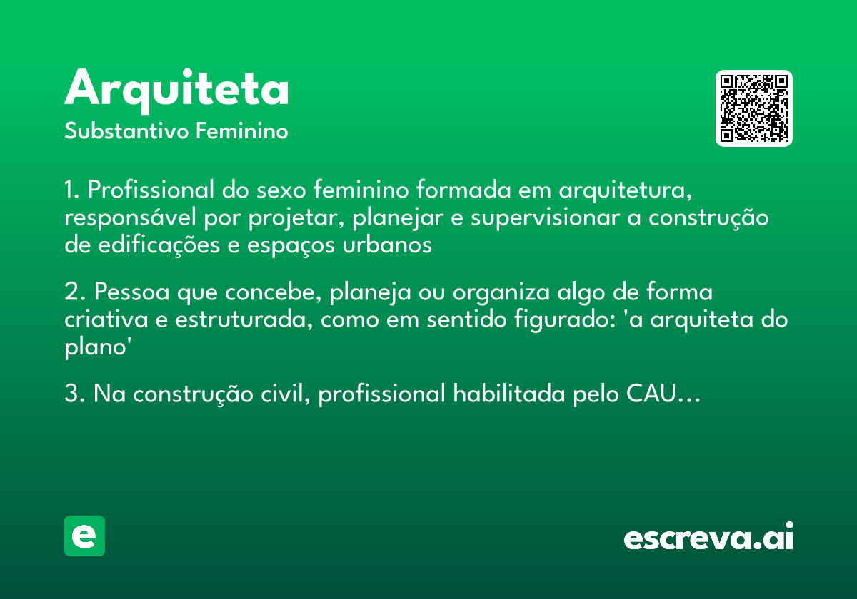 arquiteta