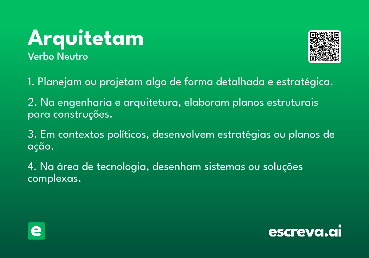arquitetam
