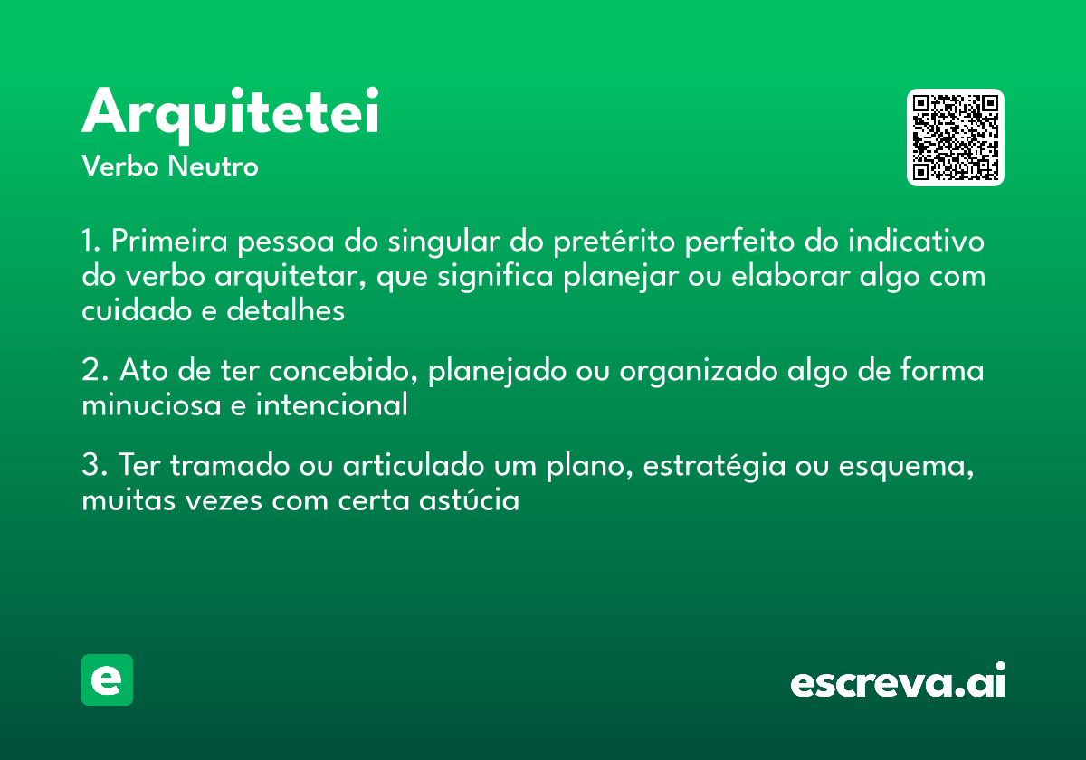 arquitetei