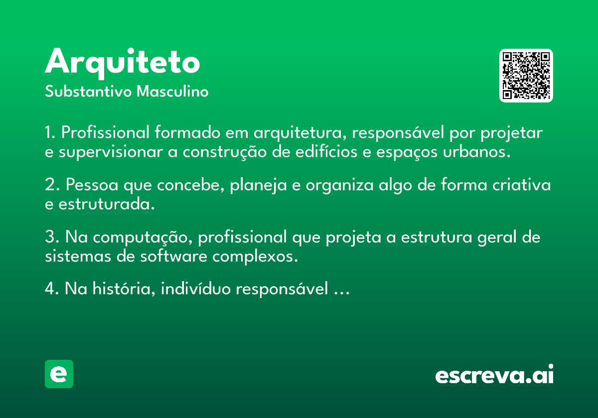 arquiteto