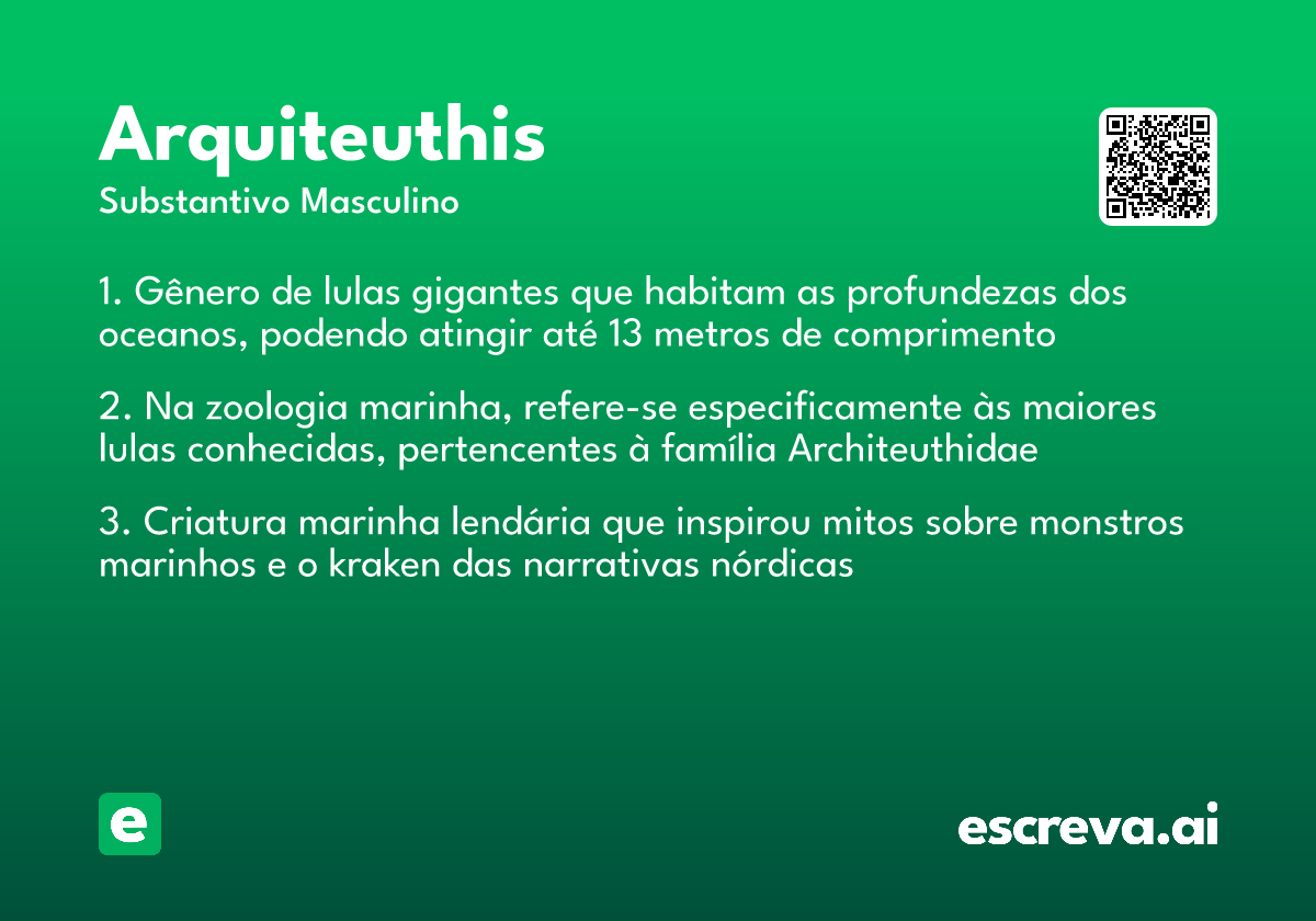 arquiteuthis