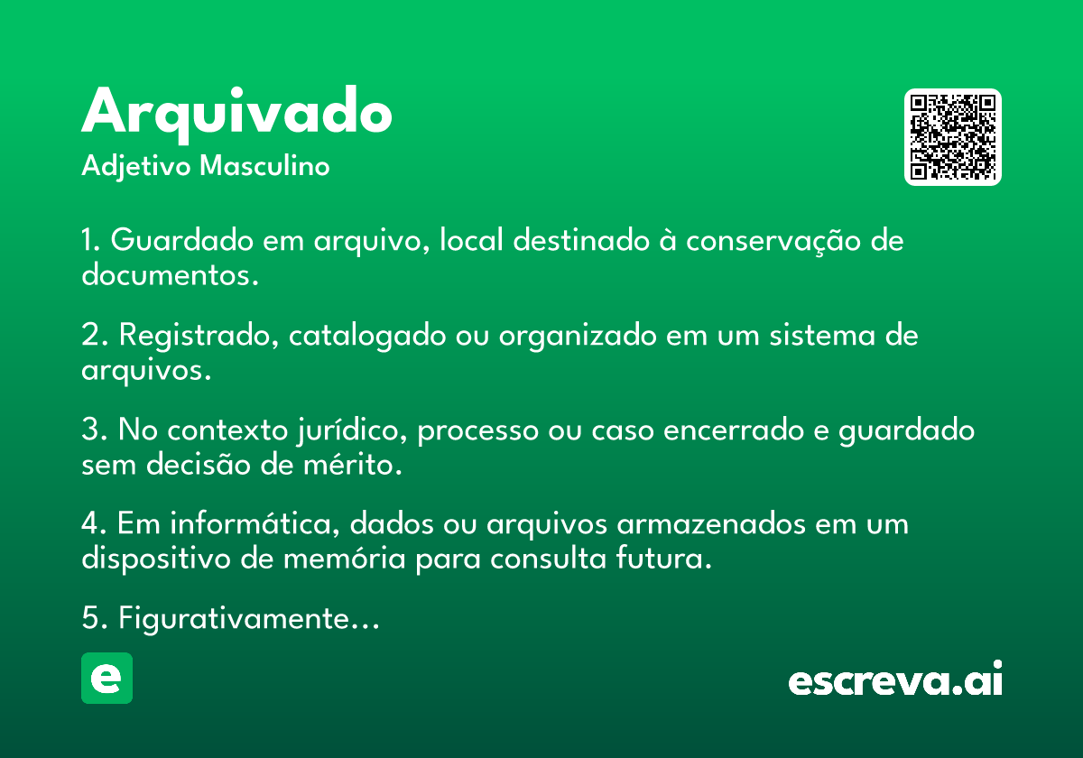 arquivado