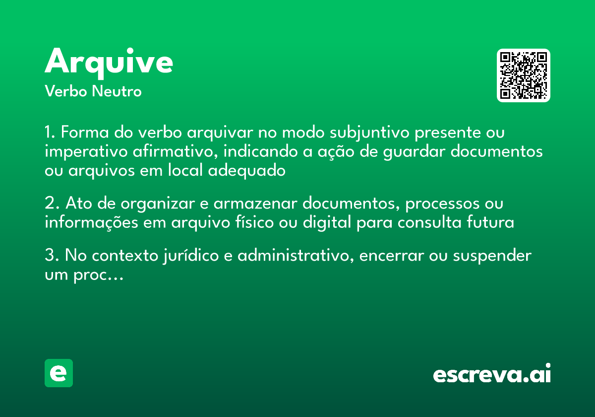 arquive