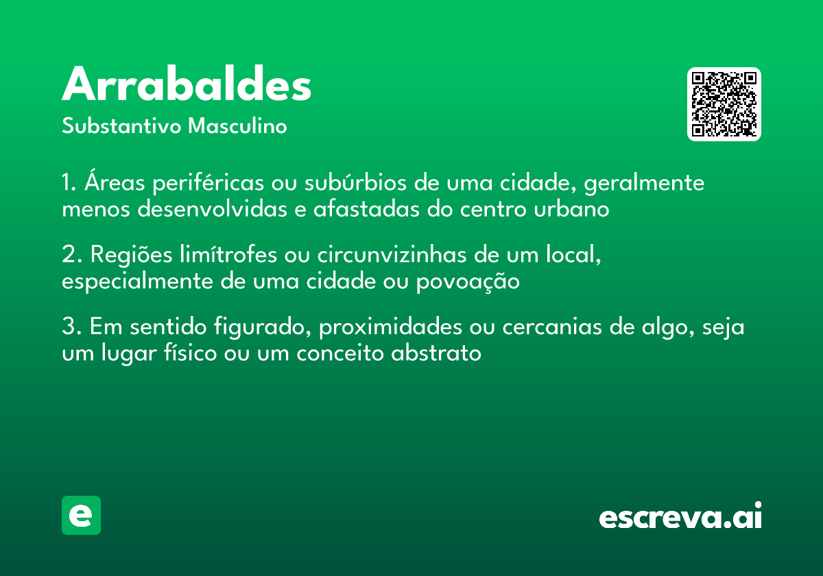 arrabaldes