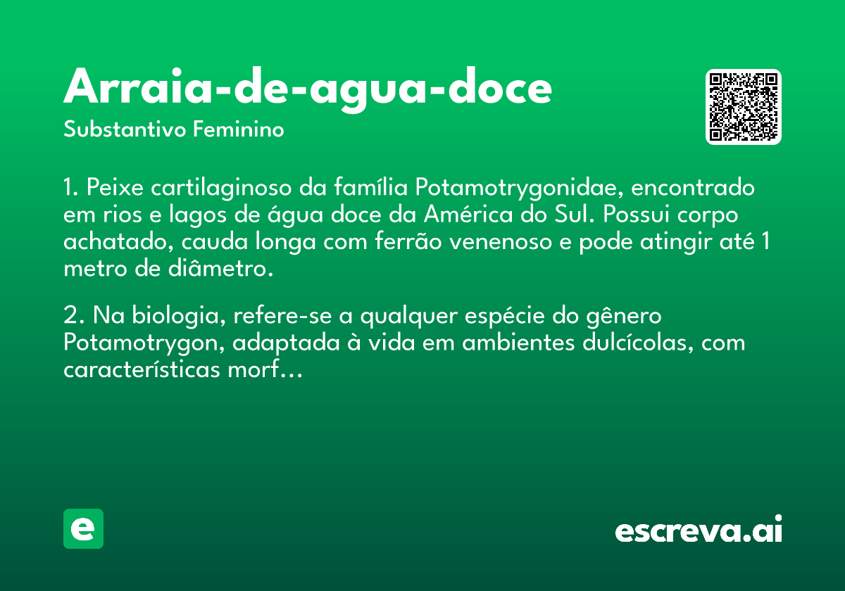arraia-de-agua-doce